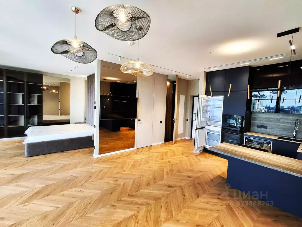 Студия Москва наб. Пресненская, 12 (58.0 м) - Фото 2