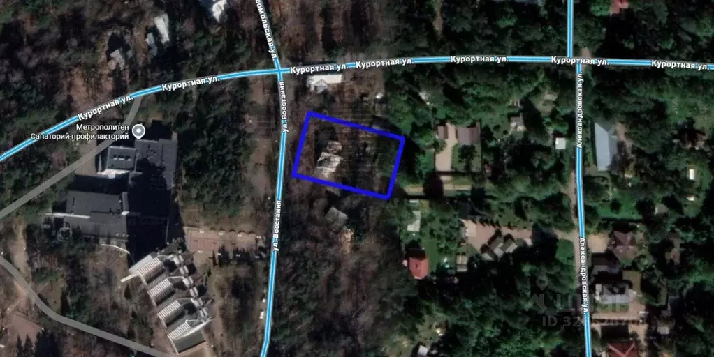 Участок в Санкт-Петербург, Санкт-Петербург, Зеленогорск ул. Восстания, ... - Фото 2