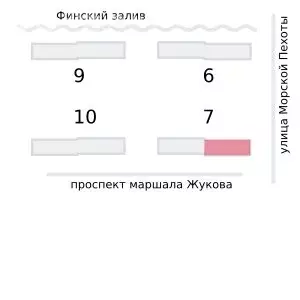 Квартира-студия: Санкт-Петербург, Красносельский район, муниципальный ... - Фото 1