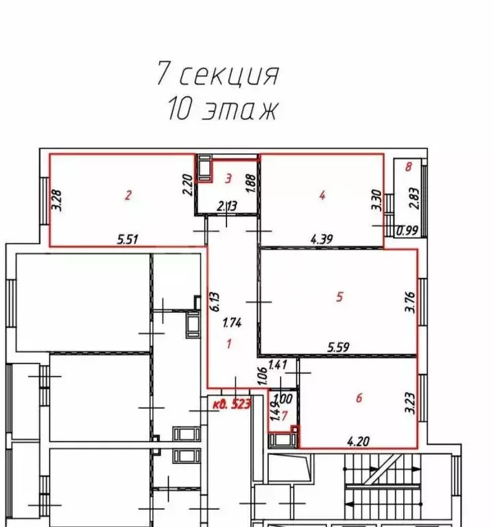 3-комнатная квартира: Москва, Производственная улица, 8к1 (83.6 м) - Фото 0