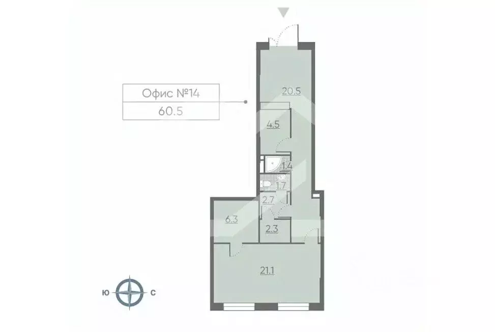 Помещение свободного назначения в Москва Производственная ул., 19к1 ... - Фото 2