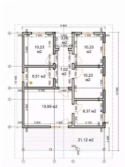 Дом в Коми, Сыктывкар ул. Расула Гамзатова, 20 (110 м) - Фото 2