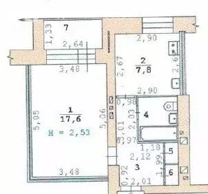 1-комнатная квартира: Екатеринбург, Бисертская улица, 6В (35.9 м) - Фото 1