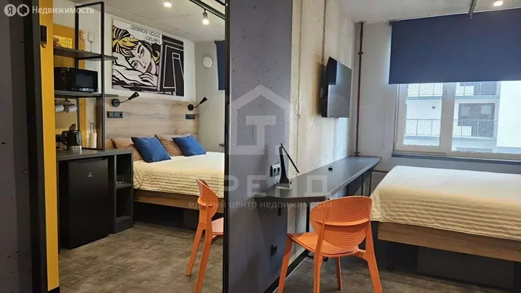 Квартира-студия: Санкт-Петербург, улица Орджоникидзе, 44А (15 м) - Фото 1