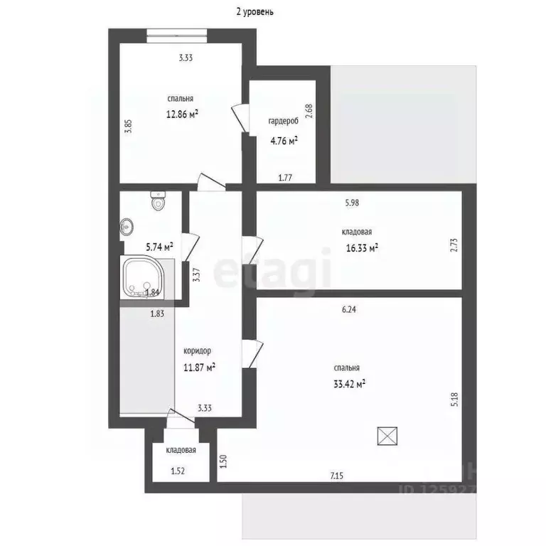 5-к кв. Тамбовская область, Тамбов Лермонтовская ул., 74 (200.0 м) - Фото 2