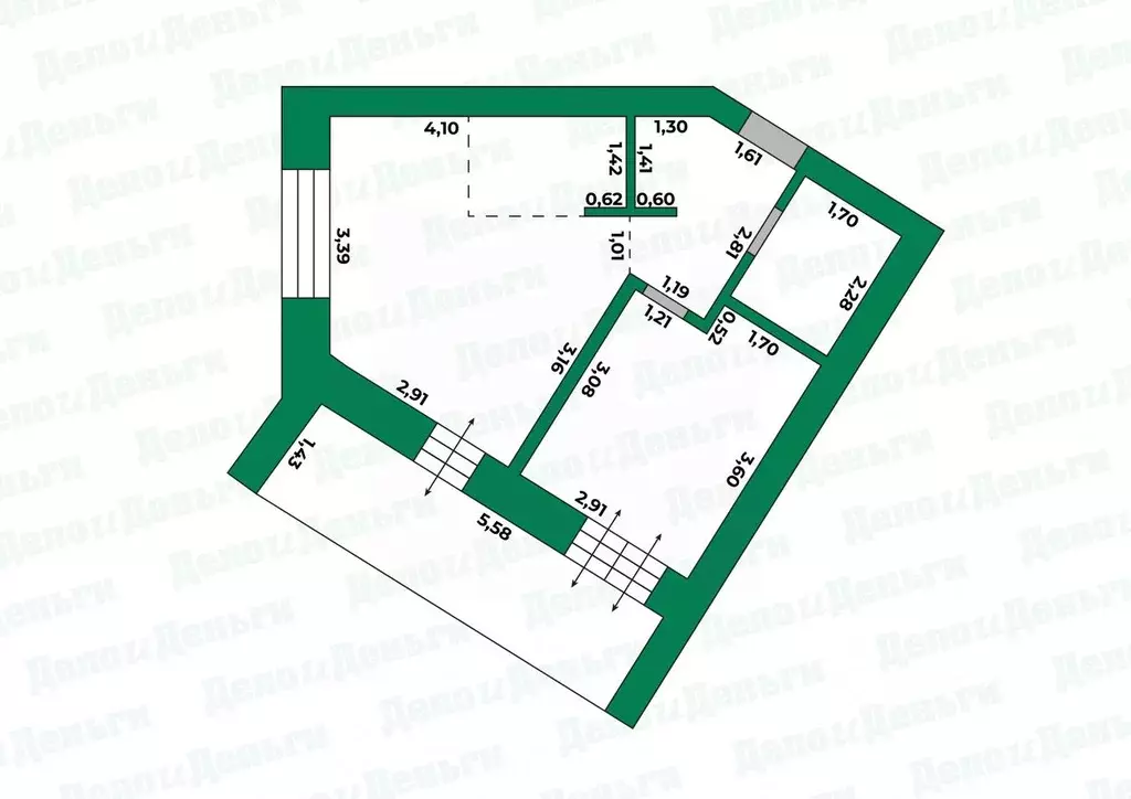 2-к кв. Кировская область, Киров ул. Дмитрия Козулева, 3 (40.0 м) - Фото 0