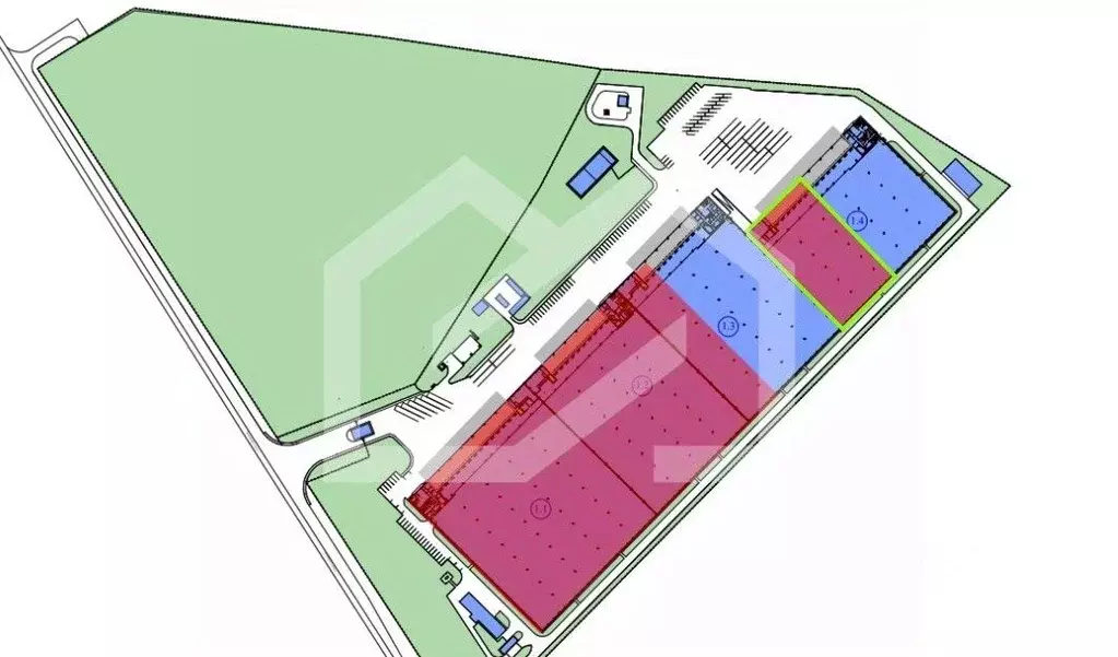 Склад в Московская область, Дмитровский муниципальный округ, пос. ... - Фото 2