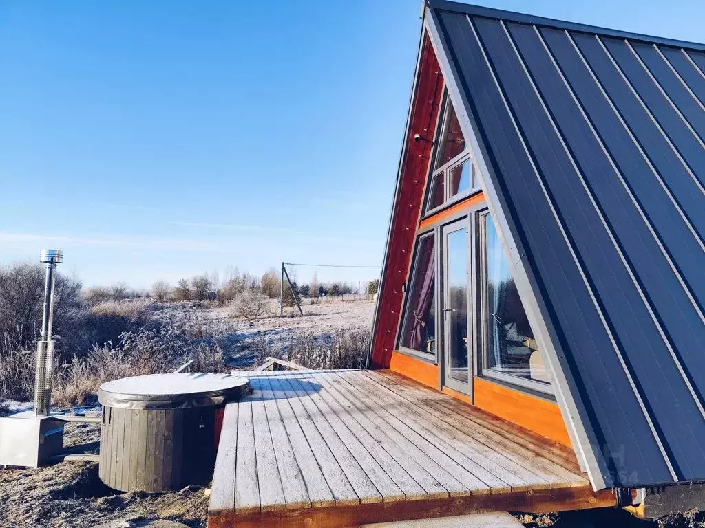 Дом в Ленинградская область, Лужский район, Заклинское с/пос, д. Нелаи ... - Фото 2