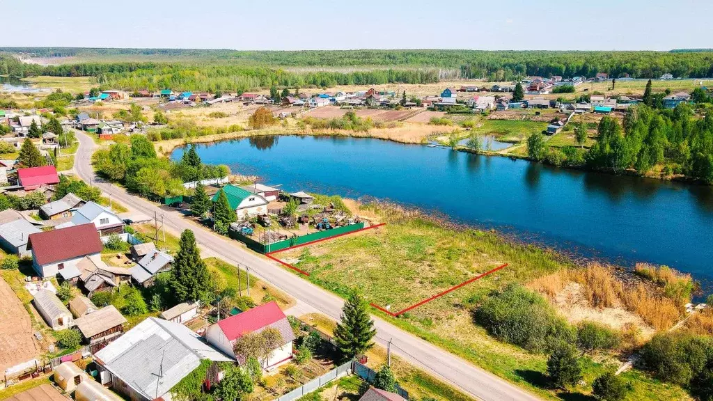 Участок в Тюменская область, Тюменский муниципальный округ, с. Кулига  ... - Фото 1