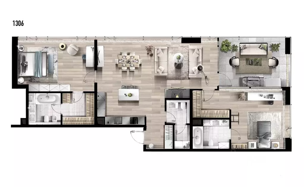 2-к кв. Москва ул. Даниловский Вал, 1А (141.0 м) - Фото 1