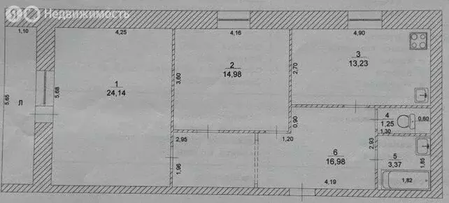 2-комнатная квартира: Ульяновск, улица Карла Либкнехта, 28/8 (74 м) - Фото 1