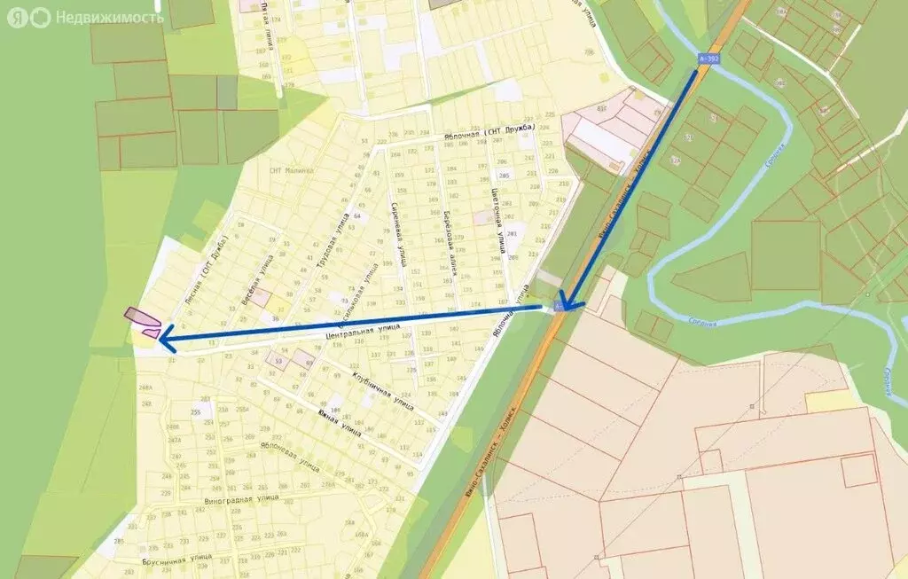 Участок в село Троицкое, СНТ Дружба, Лесная улица (8.91 м) - Фото 2