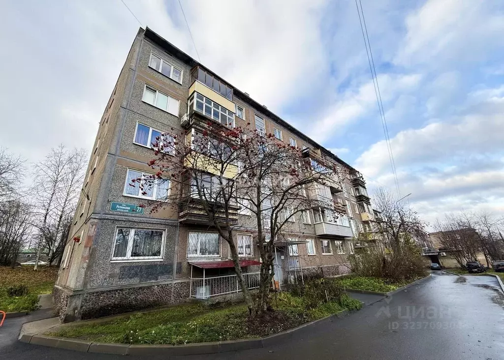 2-к кв. Карелия, Петрозаводск ул. Репникова, 27 (45.3 м) - Фото 1