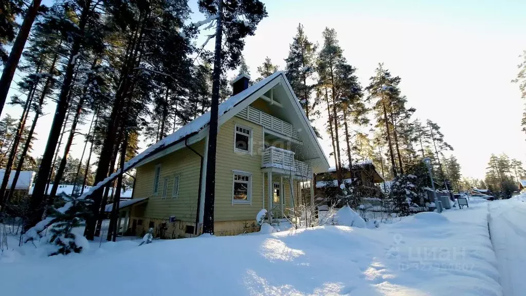 Дом в Ленинградская область, Приозерский район, пос. Сосново ул. ... - Фото 1