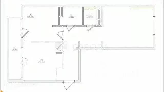 3-к кв. Алтайский край, Барнаул просп. Строителей, 18 (70.0 м) - Фото 2