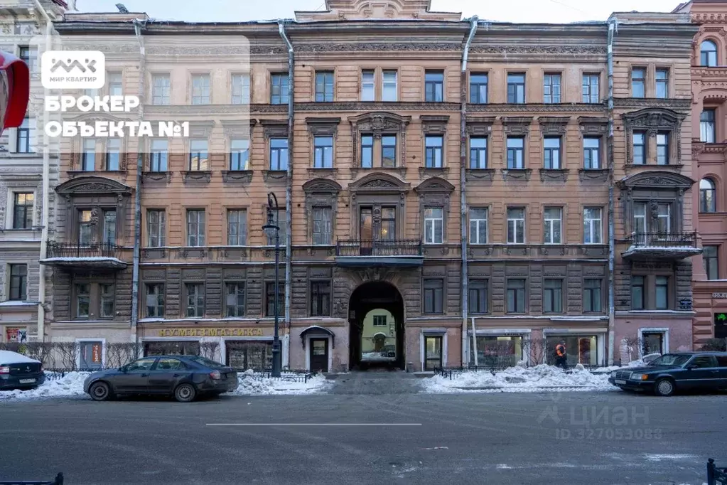 1-к кв. Санкт-Петербург Пушкинская ул., 4 (46.0 м) - Фото 1