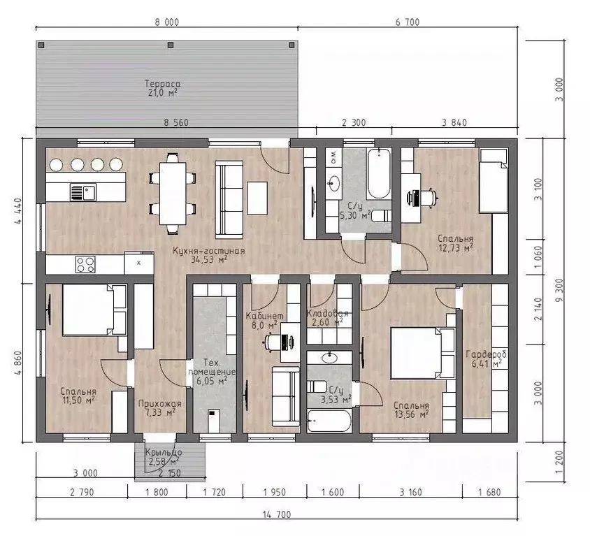 Дом в Ленинградская область, Ломоносовский район, Лаголовское с/пос, ... - Фото 2