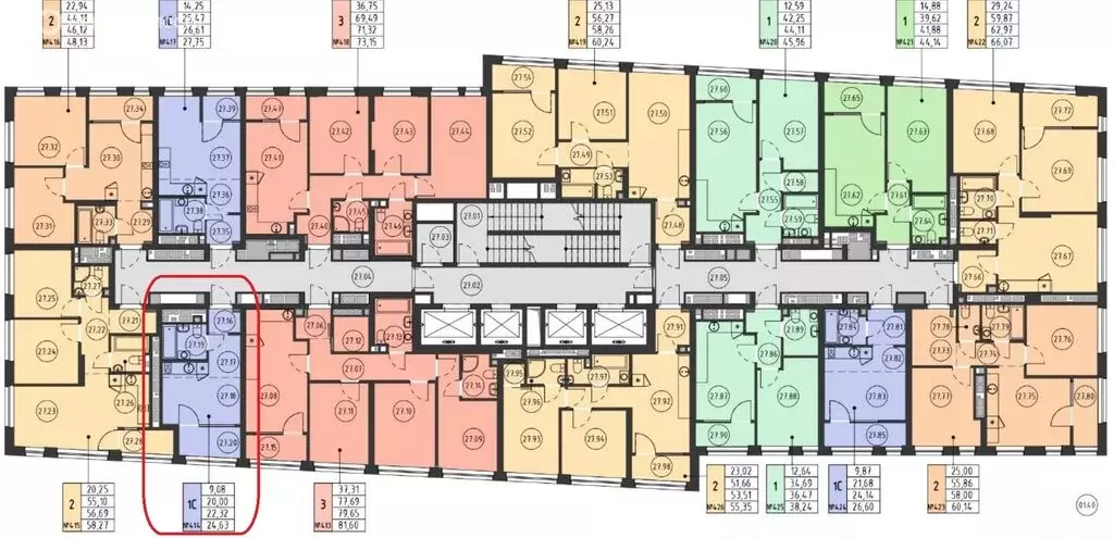 Квартира-студия: Екатеринбург, улица Репина, 111 (20.5 м) - Фото 1