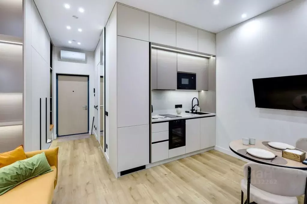 Студия Москва Шелепихинская наб., 34к5 (32.5 м) - Фото 1