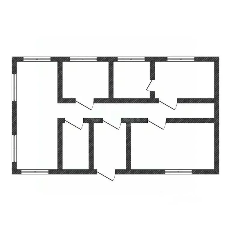 Дом в Курская область, Курский район, с. Рышково ул. Земляничная (95 ... - Фото 0