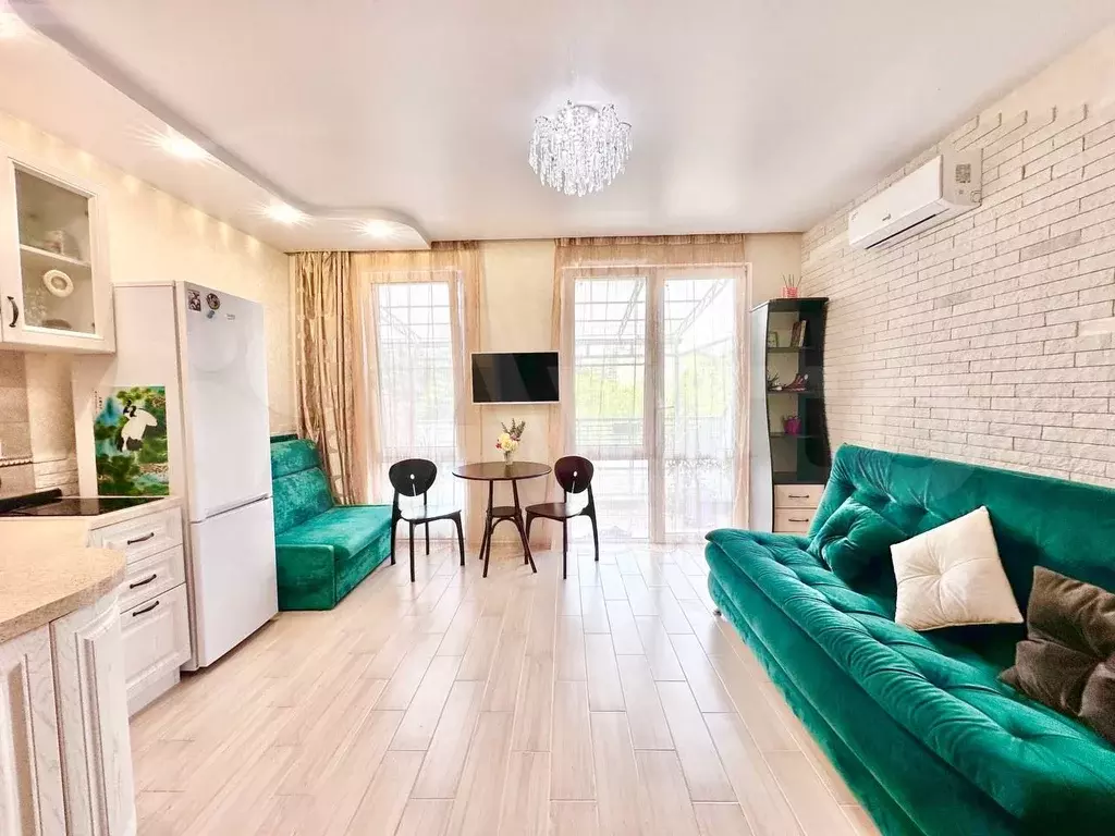 Квартира-студия, 35 м, 1/3 эт. - Фото 1