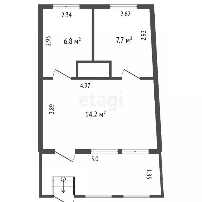 Дом в Ленинградская область, Выборгский район, Гончаровское с/пос, ... - Фото 1