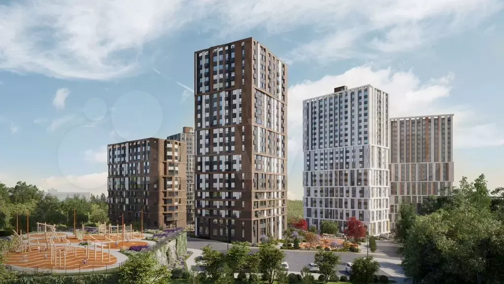 Квартира-студия, 28,6 м, 15/25 эт. - Фото 0