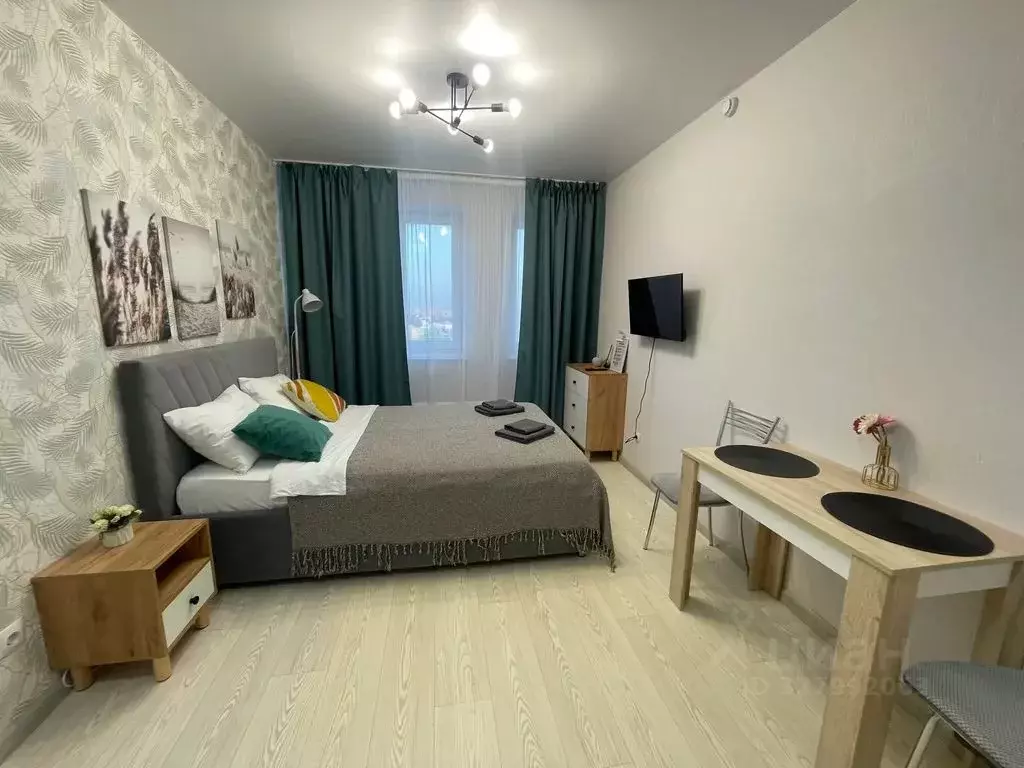 Студия Тюменская область, Тюмень ул. Новоселов, 103к1 (26.0 м) - Фото 2