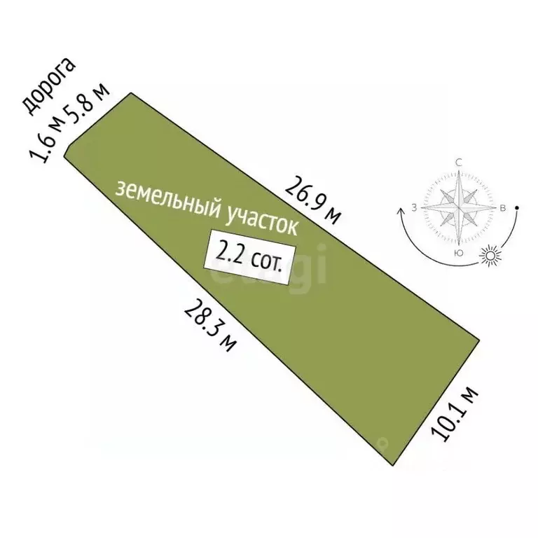 Участок в Ставропольский край, Железноводск Заря садовые участки,  ... - Фото 2