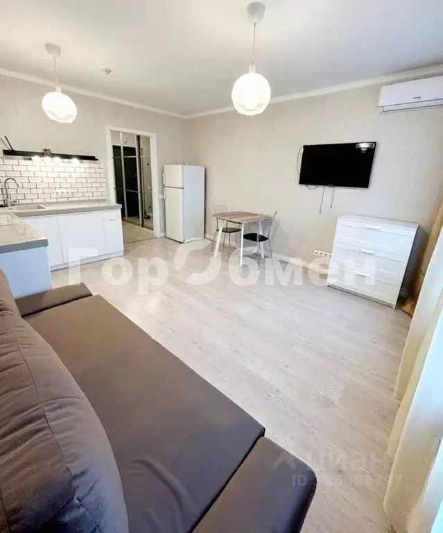 Студия Москва пос. Коммунарка, ул. Бачуринская, 11 (27.0 м) - Фото 2