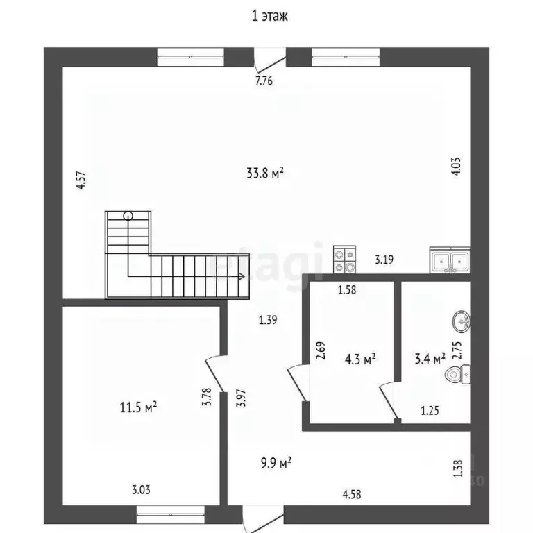 Дом в Тюменская область, Тюменский муниципальный округ, с. Перевалово ... - Фото 2