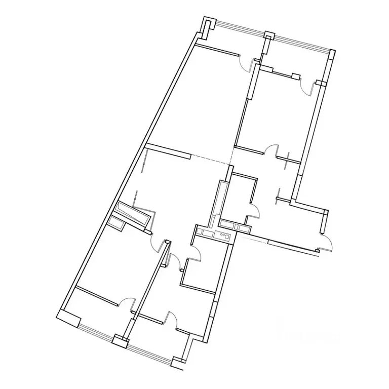 3-к кв. Москва ул. Маршала Рыбалко, 2к4 (103.5 м) - Фото 0