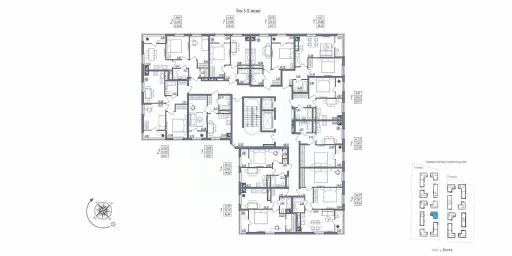 2-к кв. Волгоградская область, Волгоград ул. Тракторостроителей, 31/1 ... - Фото 2