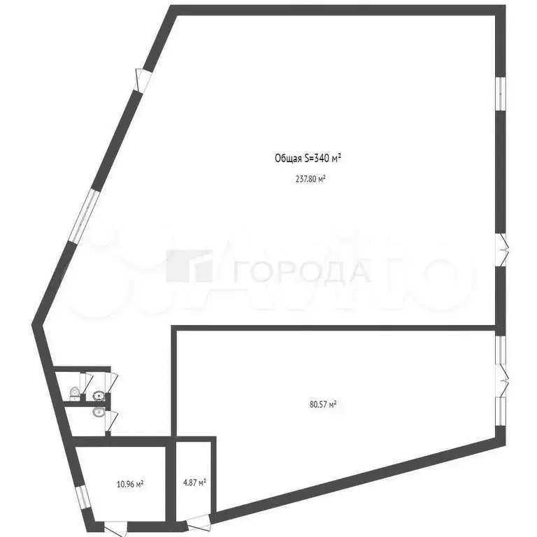 Продам помещение свободного назначения, 340 м - Фото 0