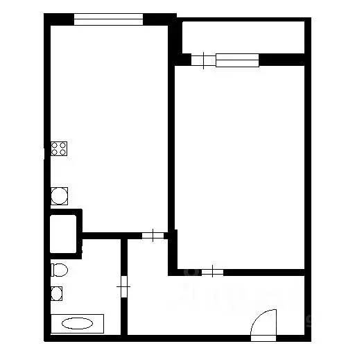 1-к кв. Санкт-Петербург Гжатская ул., 22к2 (43.0 м) - Фото 1