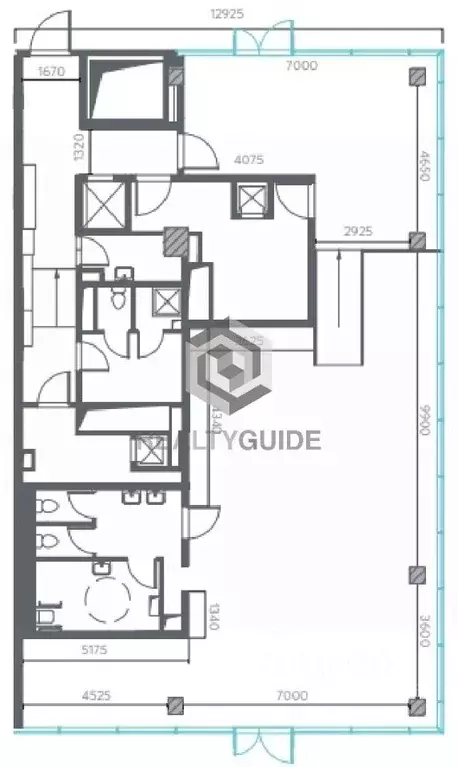 Торговая площадь в Москва Ленинский просп., 38Ак1 (539 м) - Фото 2