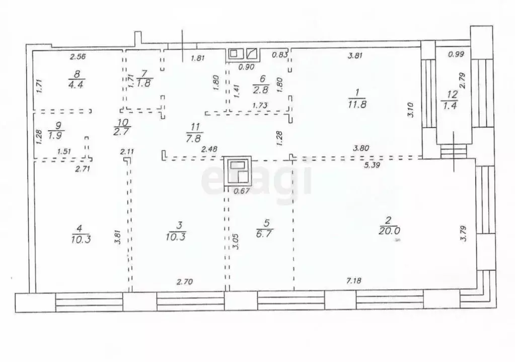 3-к кв. Татарстан, Казань ул. Алексея Козина, 8 (82.0 м) - Фото 0