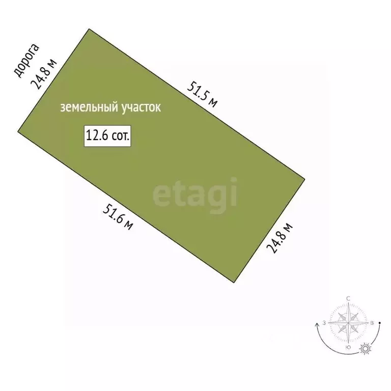 Участок в Московская область, Клин городской округ, д. Борозда, ... - Фото 2