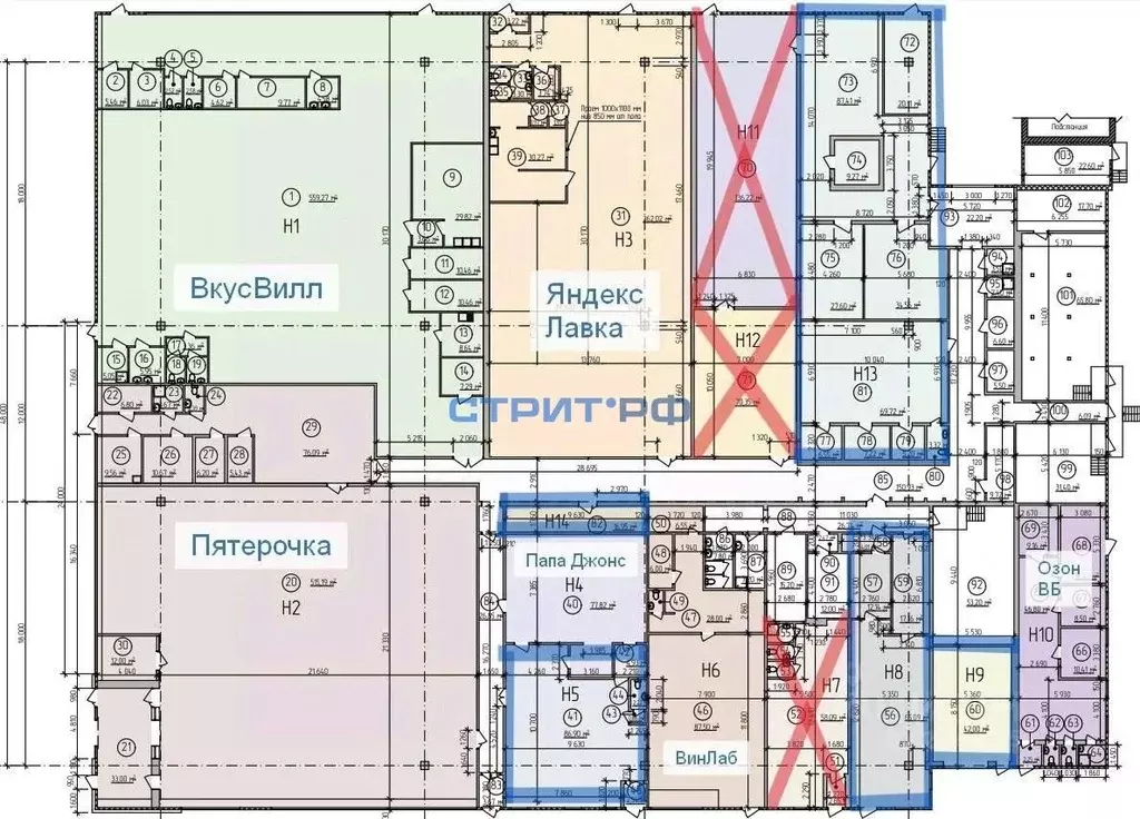 Торговая площадь в Москва Лобненская ул., 14 (78 м) - Фото 2
