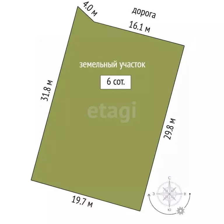 Участок в Тюменская область, Нижнетавдинский муниципальный округ, д. ... - Фото 2