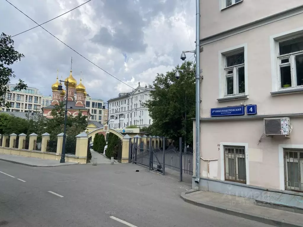 Комната Москва 1-й Смоленский пер., 22/10 (13.0 м) - Фото 1