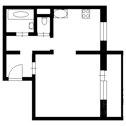 1-к кв. Челябинская область, Челябинск ул. Габдуллы Тукая, 18 (33.0 м) - Фото 2