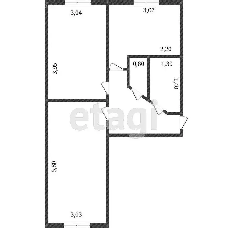 2-комнатная квартира: Вологда, Козлёнская улица, 96 (41.8 м) - Фото 1