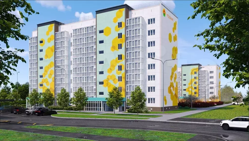 1-к. квартира, 26,9 м, 6/8 эт. - Фото 0