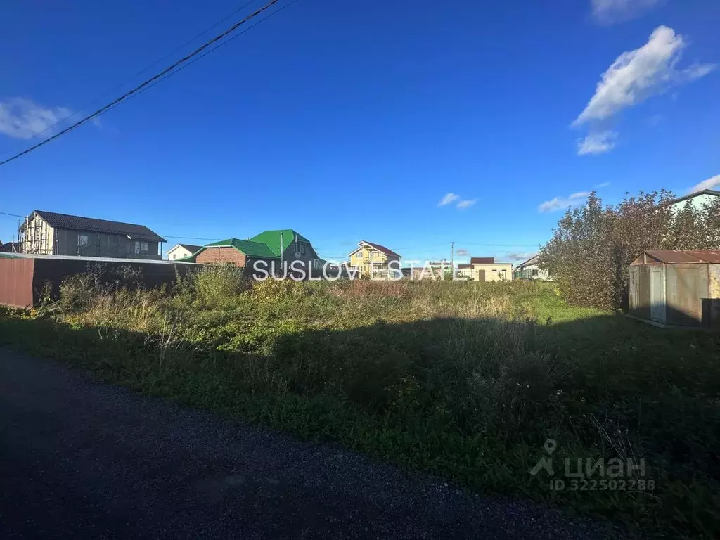 Участок в Ленинградская область, Ломоносовский район, Виллозское ... - Фото 1