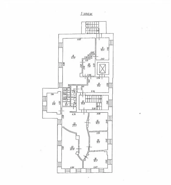 Офис (952 м) - Фото 1
