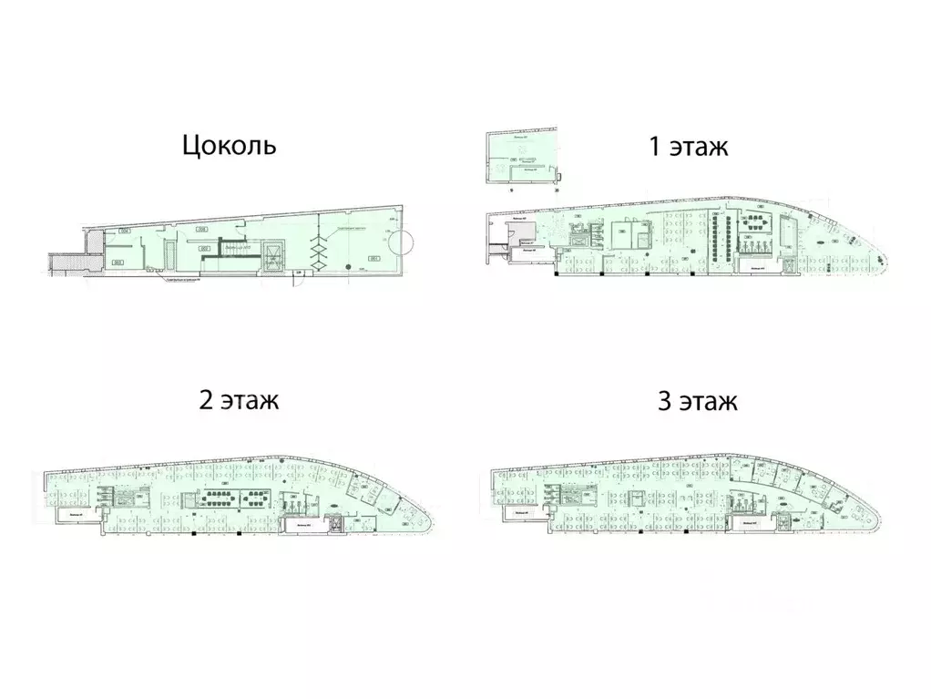 Офис в Москва Краснопролетарская ул., 4 (2523 м) - Фото 1