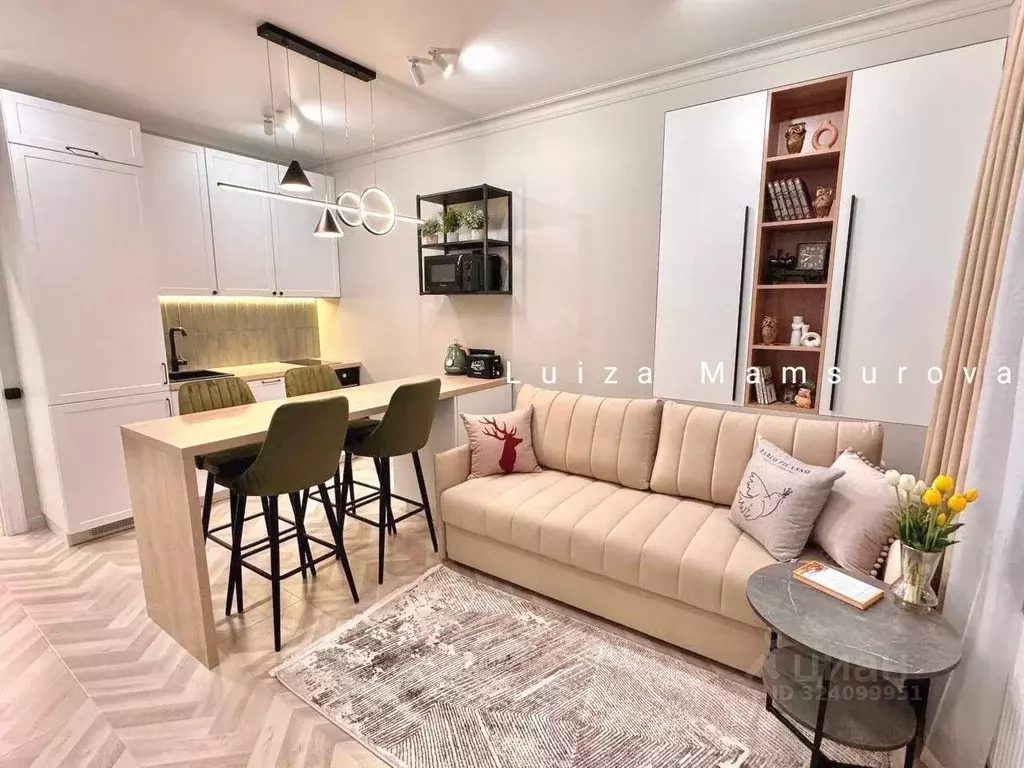 1-к кв. Северная Осетия, Владикавказ ул. Астана Кесаева, 48Дк1 (40.0 ... - Фото 2