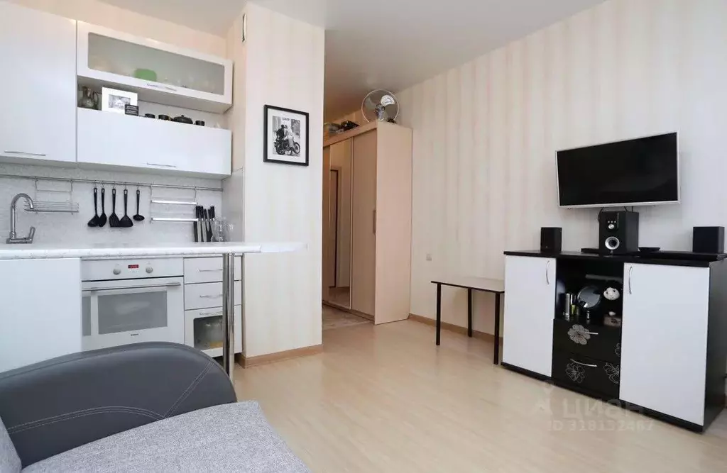 Студия Новосибирская область, Новосибирск ул. Виктора Уса, 11 (19.3 м) - Фото 1