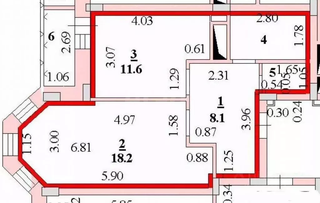 1-к кв. Липецкая область, Липецк Елецкое ш., 3 (44.6 м) - Фото 2